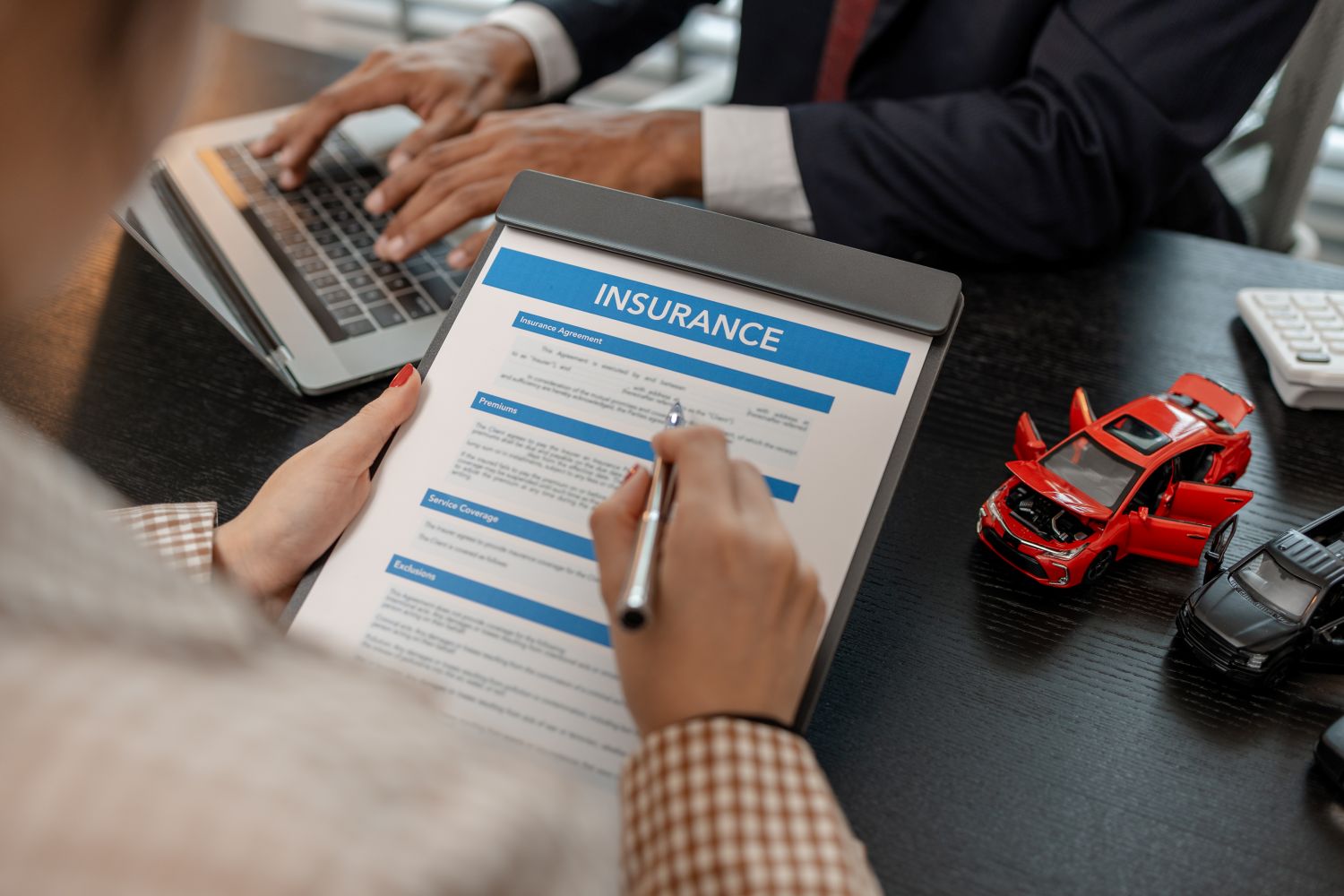 Car insurance application