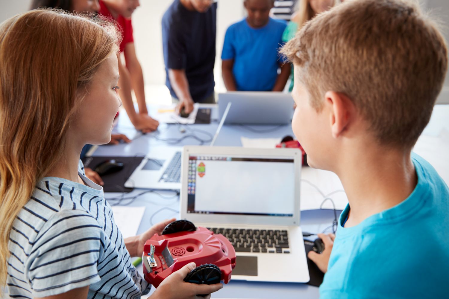 children coding